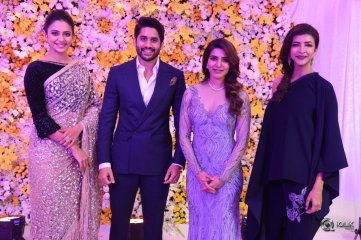 Celebs At Samantha Naga Chaitanya Wedding Reception